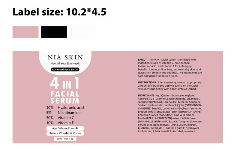 Anti-Aging & Brightening Facial Serum