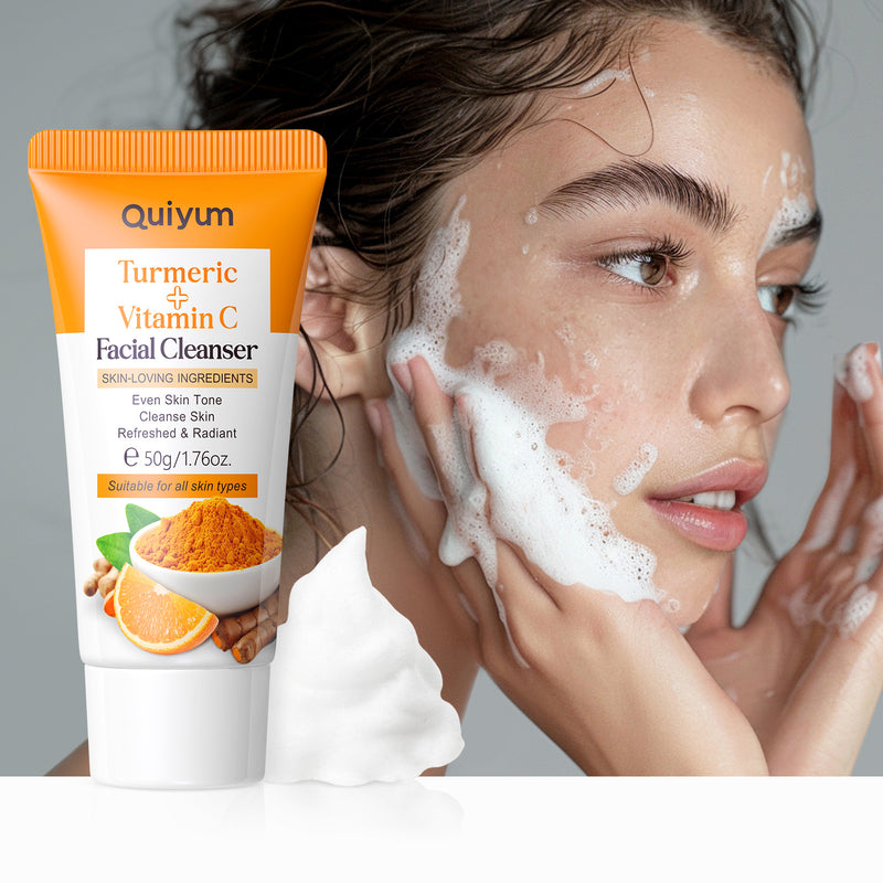Turmeric & Vitamin C Facial Cleanser.