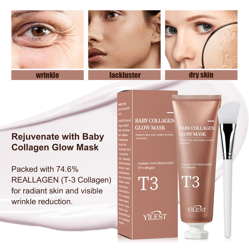 Baby Collagen Moisturizing Facial Mask