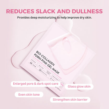 Collagen Face Mask Separate Upper And Lower Face Pieces