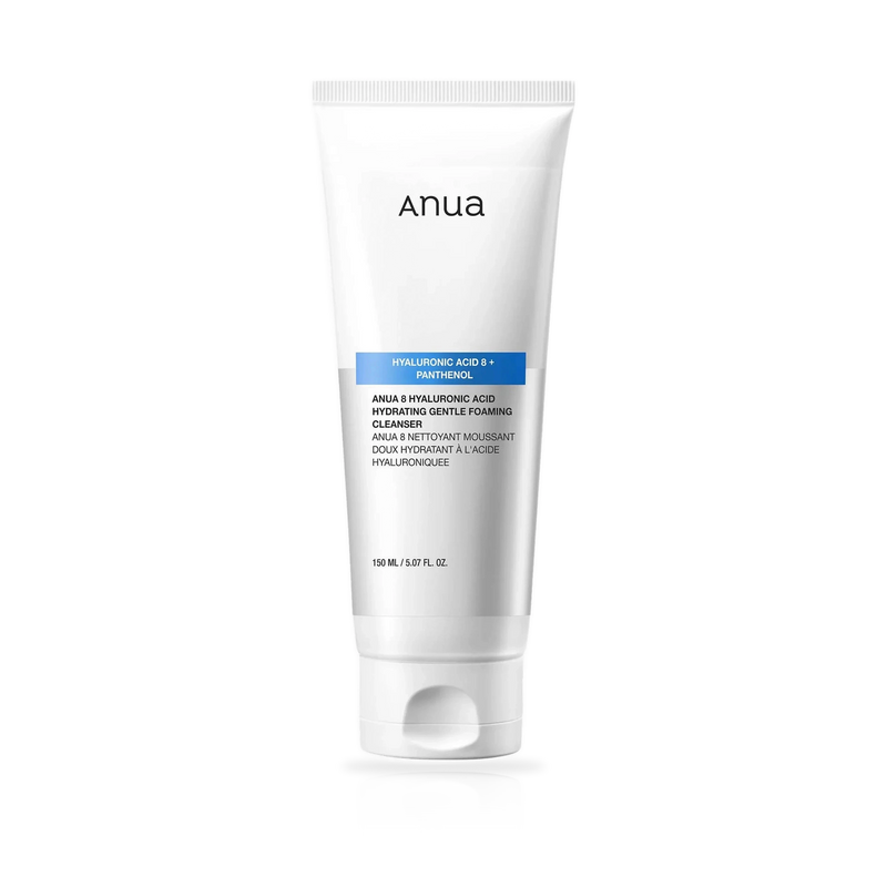 Anua 8 Hyaluronic Acid Hydrating Gentle Foaming Cleanser (150 ml)