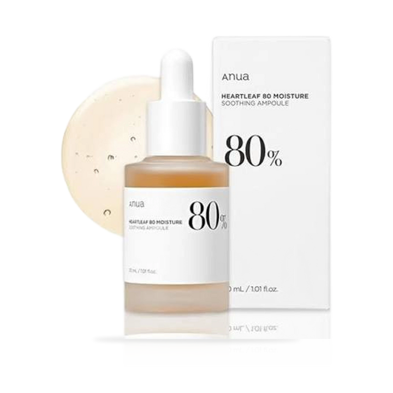 ANUA Heartleaf 80% Moisture Soothing Ampoule(30ml)