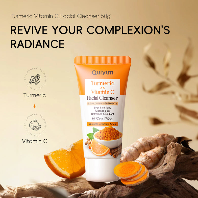 Turmeric & Vitamin C Facial Cleanser.