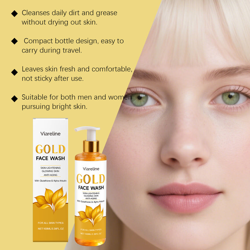 Golden Moisturizing Facial Cleanser.