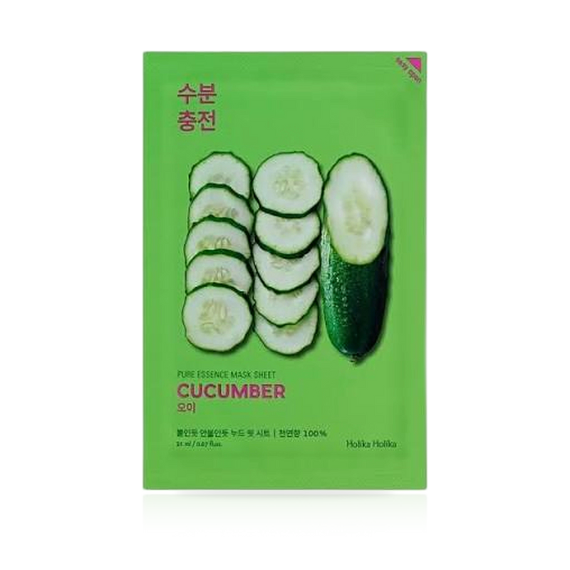 Holika Holika Pure Essence Mask Sheet – Cucumber (23 ml)
