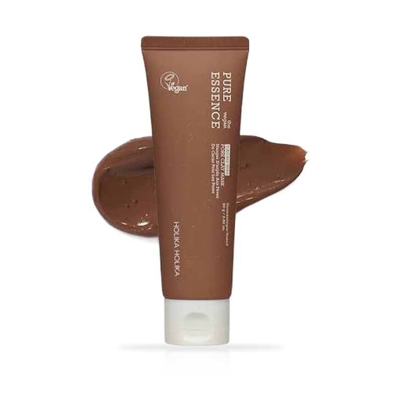 Holika Holika Pure Essence The Vegan Cacao Nibs Pore Clay Mask (80 g)