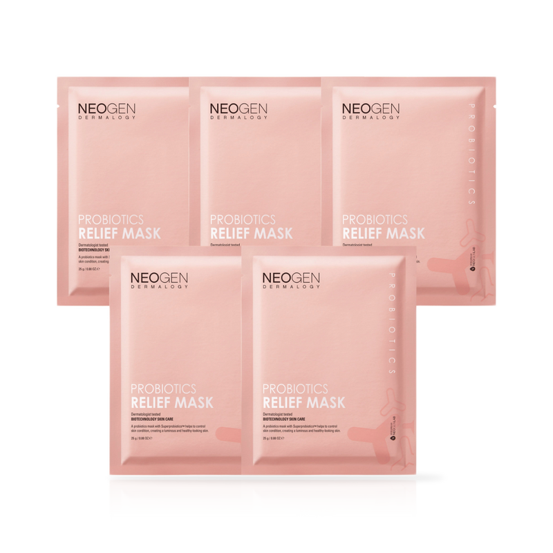 Neogen Dermalogy Probiotics Relief Mask (5 pcs)