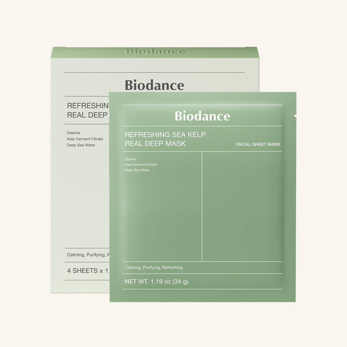 BIODANCE Sea Kelp Real Deep Mask (box)