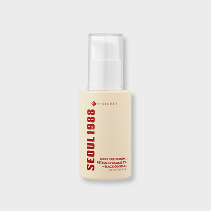 Seoul 1988 Serum:retinal liposome 2% +black genseng(30ml)