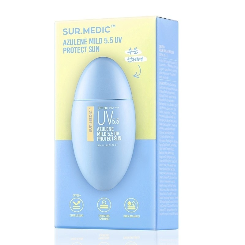 Sur.Medic+ Azulene Mild 5.5 UV Protect Sun (50 ml)