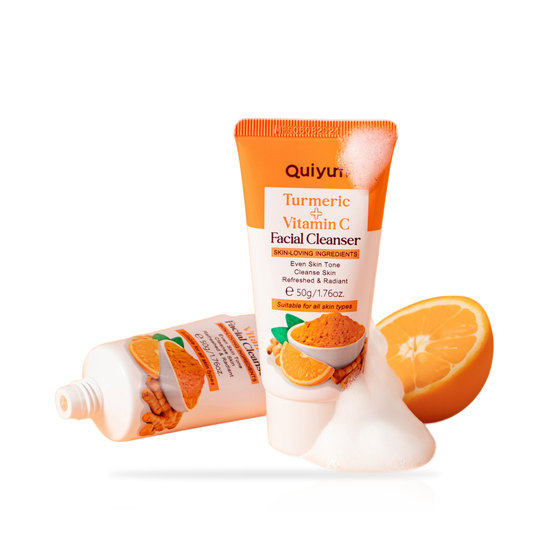 Turmeric & Vitamin C Facial Cleanser.